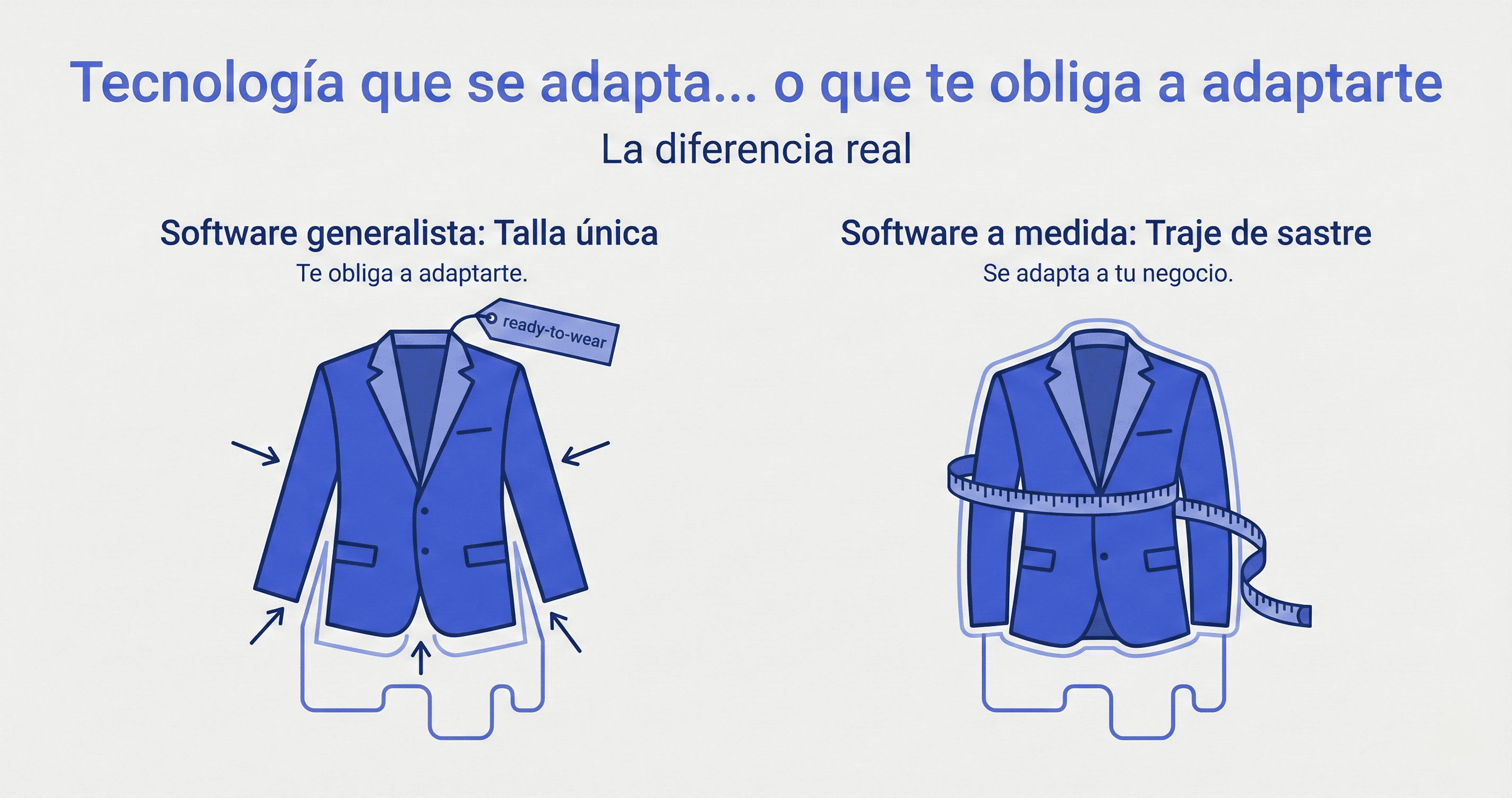 ¿Por qué tu empresa debería apostar por software a medida vs soluciones genéricas?